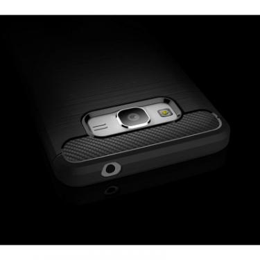 Чехол для мобильного телефона Laudtec для Samsung Galaxy J2 Prime/G532 Carbon Fiber (Bla Фото 5