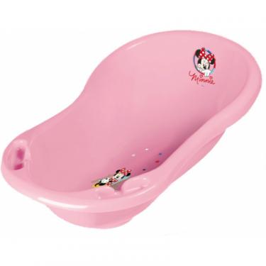 Ванночка Keeeper Minnie 84 см розовая со сливом Фото