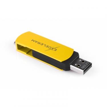 USB флеш накопитель eXceleram 8GB P2 Series Yellow2/Black USB 2.0 Фото 4