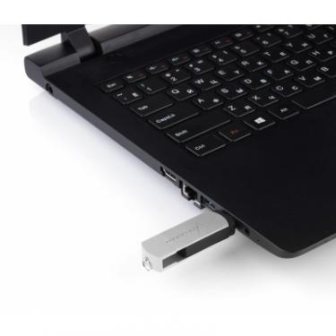 USB флеш накопитель eXceleram 64GB P2 Series White/Black USB 2.0 Фото 6