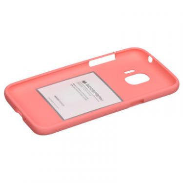 Чехол для мобильного телефона Goospery Samsung Galaxy J2 (J250) SF Jelly Pink Фото 1