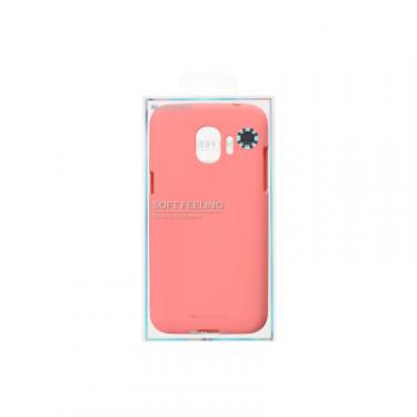 Чехол для мобильного телефона Goospery Samsung Galaxy J2 (J250) SF Jelly Pink Фото 2