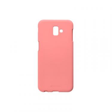 Чехол для мобильного телефона Goospery Samsung Galaxy J6 Plus (J610F) SF Jelly Pink Фото