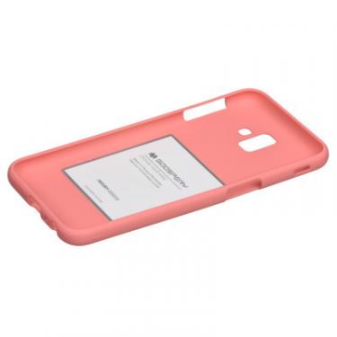 Чехол для мобильного телефона Goospery Samsung Galaxy J6 Plus (J610F) SF Jelly Pink Фото 1