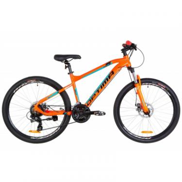 Велосипед Optimabikes 26" F-1 AM HDD рама-16" 2019 оранжево-бирюзовый Фото