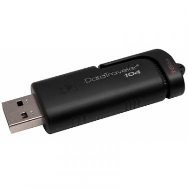 USB флеш накопитель Kingston 16GB DataTraveller 104 Black USB 2.0 Фото 4