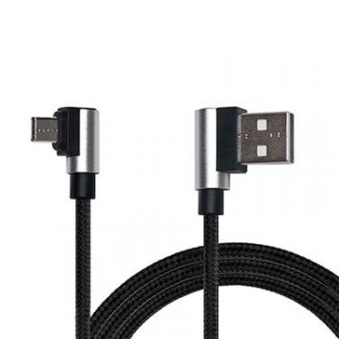 Дата кабель REAL-EL USB 2.0 AM to Micro 5P 1.0m Premium black Фото 2