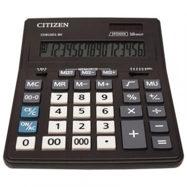 Калькулятор Citizen CDB1601-BK Фото 2