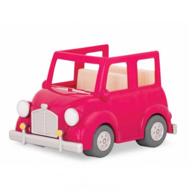 Игровой набор Li'l Woodzeez Розовая машина с чемоданом Фото
