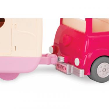 Игровой набор Li'l Woodzeez Розовая машина с чемоданом Фото 4