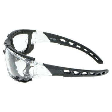 Тактические очки Swiss Eye Net баллист., прозрачное стекло, пылезащита, черны Фото 2