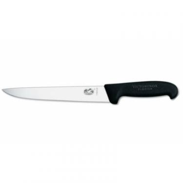 Кухонный нож Victorinox Fibrox разделочный 22 см, черный Фото