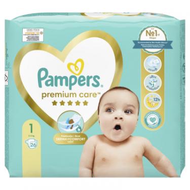 Подгузники Pampers Premium Care New Born Размер 1 (2-5 кг) 26 шт Фото 1