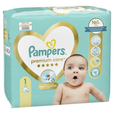 Подгузники Pampers Premium Care New Born Размер 1 (2-5 кг) 26 шт Фото 2