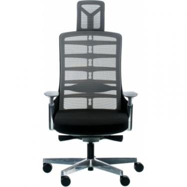 Офисное кресло Special4You SPINELLY BLACK/METALLIC Фото 1