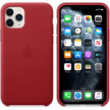 Чехол для мобильного телефона Apple iPhone 11 Pro Leather Case - (PRODUCT)RED Фото 1