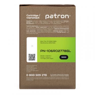 Тонер-картридж Patron XEROX Ph3052/106R02778 GREEN Label Фото 2