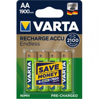 Аккумулятор Varta AA Rechargeable Accu 1900mAh * 4 Фото