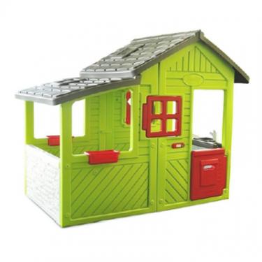 Игровой домик Smoby Садовый домик с кухней-барбекю и звонком Фото 1