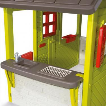 Игровой домик Smoby Садовый домик с кухней-барбекю и звонком Фото 2