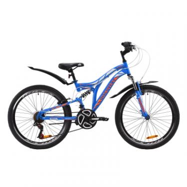 Велосипед Discovery 24" ROCKET AM2 Vbr рама-15" St 2020 сине-оранжевый Фото