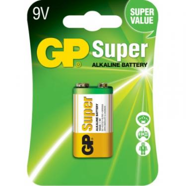 Батарейка Gp Крона Super Alcaline 6F22 / 6LR61 9V * 1 Фото
