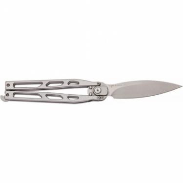 Нож Artisan Kinetic Balisong, D2, Steel Silver Фото 1