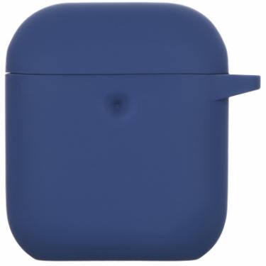 Чехол для наушников 2E для Apple AirPods Pure Color Silicone 3.0 мм Navy Фото
