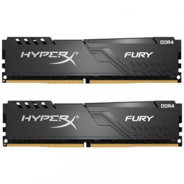 Модуль памяти для компьютера Kingston Fury (ex.HyperX) DDR4 64GB (2x32GB) 3200 MHz HyperX Fury Black Фото