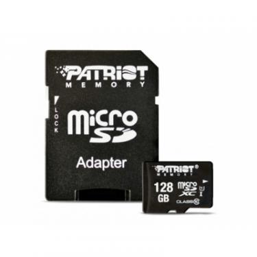 Карта памяти Patriot 128GB microSDXC class 10 UHS-I LX Фото 1