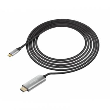 Кабель мультимедийный Trust USB-C to HDMI 1.8м BLACK Фото 1