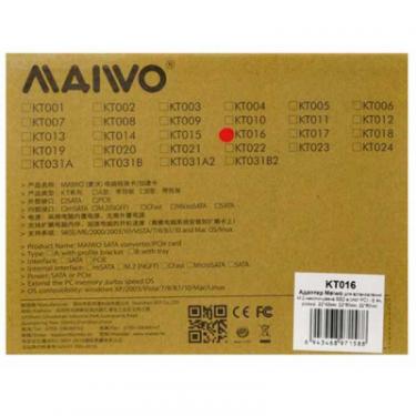 Контроллер Maiwo M.2 PCIe SSD to PCI-E Фото 4