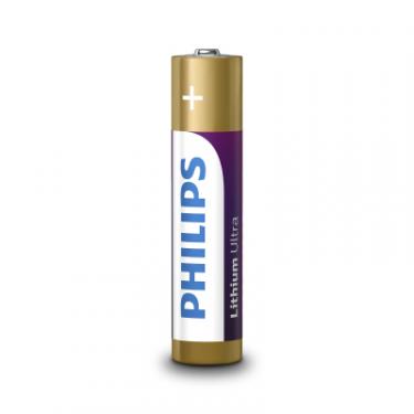 Батарейка Philips AAA FR03 Lithium Ultra * 4 Фото 1