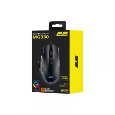 Мышка 2E MG330 RGB USB Black Фото 7