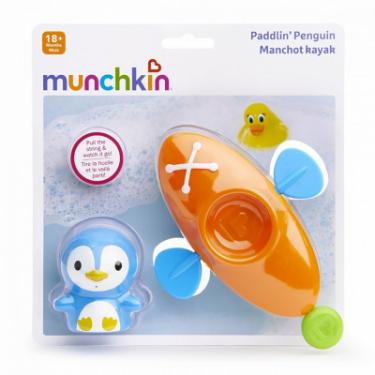Игрушка для ванной Munchkin Пингвин гребец Фото 3
