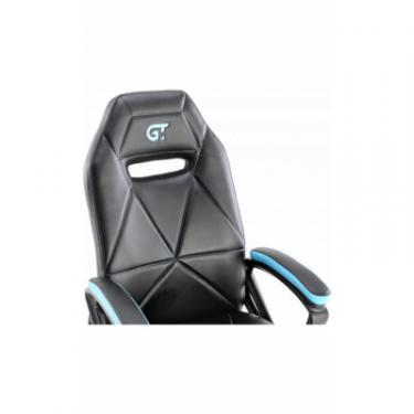 Кресло игровое GT Racer X-2318 Black/Light Blue Фото 3