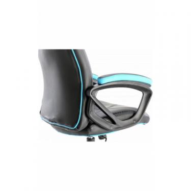 Кресло игровое GT Racer X-2318 Black/Light Blue Фото 5