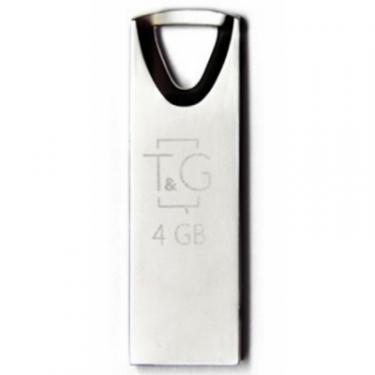 USB флеш накопитель T&G 4GB 117 Metal Series Silver USB 2.0 Фото