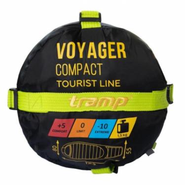 Спальный мешок Tramp Voyager Compact Olive/Grey L Фото 10