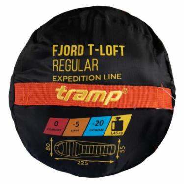 Спальный мешок Tramp Fjord Long Orange/Grey R Фото 10