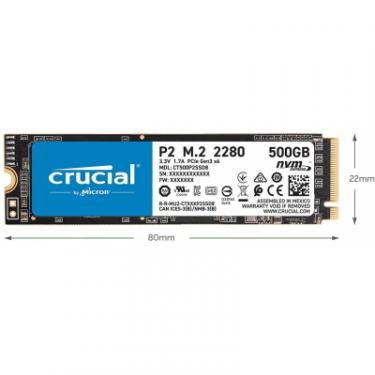 Накопитель SSD Micron M.2 2280 250GB Фото 2