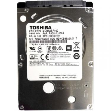 Жесткий диск для ноутбука Toshiba 2.5" 1TB Фото