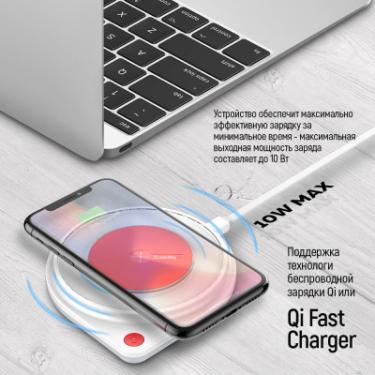 Зарядное устройство ColorWay Qi Fast Charger (10W)& LED bedside lamp Фото 11