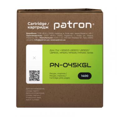 Картридж Patron CANON 045 BLACK GREEN Label Фото 2