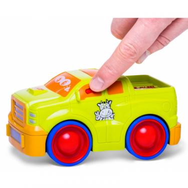Развивающая игрушка BeBeLino Сенсорная гоночная машина Коснись и езжай Фото 1