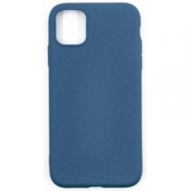 Чехол для мобильного телефона Dengos Carbon iPhone 11, blue (DG-TPU-CRBN-37) Фото