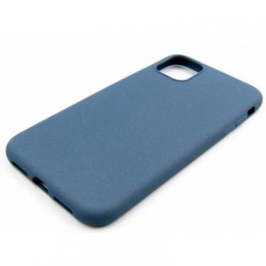 Чехол для мобильного телефона Dengos Carbon iPhone 11, blue (DG-TPU-CRBN-37) Фото 1