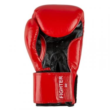 Боксерские перчатки Benlee Fighter 12oz Red/Black Фото 2