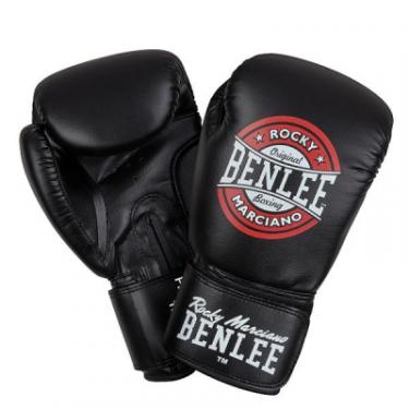 Боксерские перчатки Benlee Pressure 14oz Black/Red/White Фото