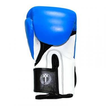 Боксерские перчатки Thor Pro King 10oz Blue/White/Black Фото 2
